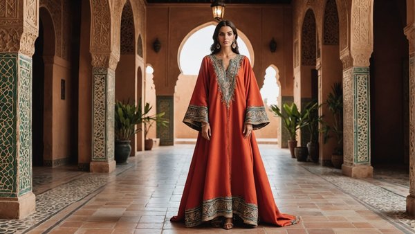 Combi caftan : l'élégance artisanale marocaine à découvrir